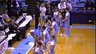 Cheering at the Dean Dome in Chapel Hill - Stunts