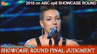 Effie Passero sings What About Us Showcase Round Final Judgment American Idol 2018