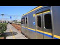 【台湾】 台湾鉄路 宜蘭線　瑞芳駅　emu800型 区間車　taiwan railway yilan line ruifang station　 2018.1