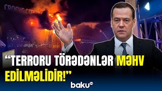 Medvedev terrora görə sərt danışdı | Bu cür vəhşiliyə yol verən rəsmi şəxslər...