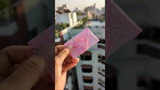 origami Heart envelope #shorts #diy #howto #origami #envelope #papercraft #craft