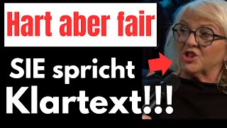 BÜRGERMEISTERIN KNALLHART: SIE hält der Anti AFD Runde bei Hart aber fair den Spiegel vor