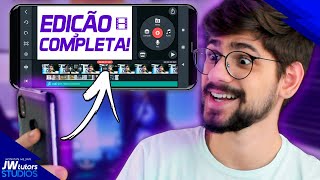 Como Editar Vídeos pelo Celular no Kinemaster (Aprenda todas as funções!)