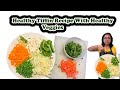 Healthy Recipe CreativeTiffin Idea with Veggies & Whole Wheat Flour On viewer Demand No Onion Garlic