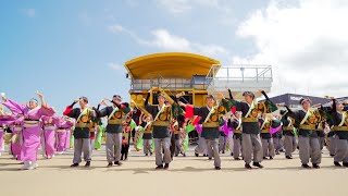 [4K] 総踊り　『踊れ日本海』　YOSAKOIソーラン日本海 加賀会場 2019　2日目