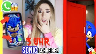 SCHREIBE um 3 UHR NACHTS niemals mit SONIC the HEDGEHOG über WHATSAPP