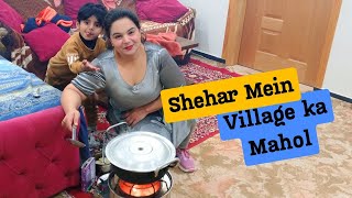 Shehar Mein Village ka Mahol ||  Happy Family || Home Vlog || Personal Vlog  @SelfieQueen717