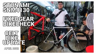 BIKE CHECK: TSUNAMI SNM 4130 FIXEDGEAR BIKE | CELT BIKE PRICE UPDATE!