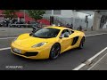 supercars around the nürburgring 765lt temerario amg one noble m12 gto diablo vt 812 n largo..