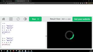 W3schools Python String Concatenation
