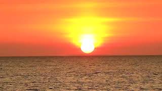 五島列島に沈む夕日