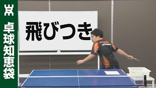 飛びつきドライブを強化してラリー力をアップする方法【卓球知恵袋】