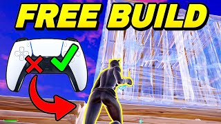How To FREE BUILD Like a PRO on Controller (Fortnite Building Tutorial)