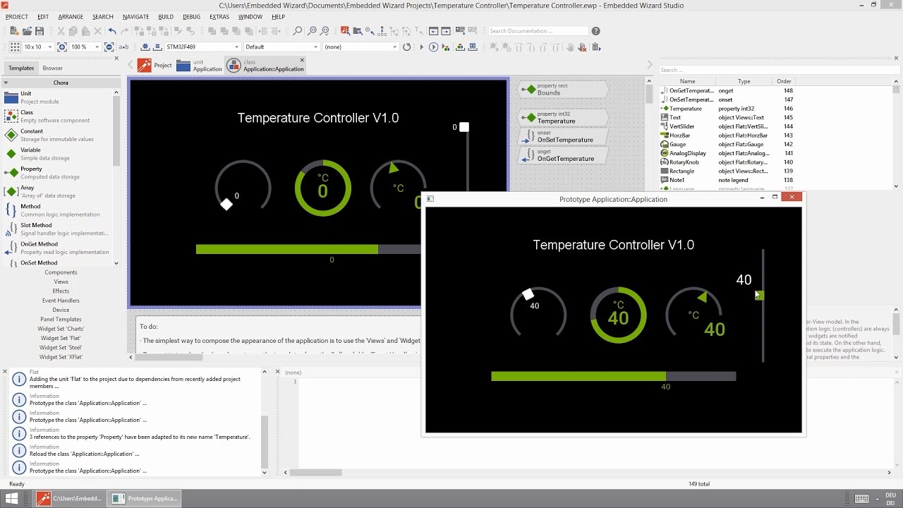 Create A Gui Application From Scratch With Embedded Wizard Youtube