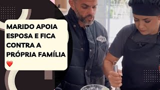 Marido apoia esposa e fica contra a própria família ❤️