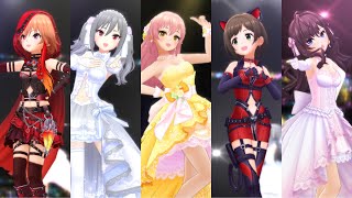 デレステMV EVERMORE SMART LIVE (城ヶ崎美嘉、神崎蘭子、前川みく、二宮飛鳥、一ノ瀬志希)