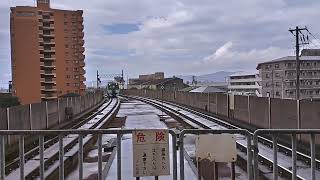 佐古駅、入線放送