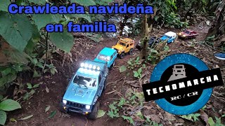 Crawleada Navideña en familia 😊👌🏻🎄🎊 felices fiestas y próspero año nuevo les desea Tecnomarcha RC 🇨🇷