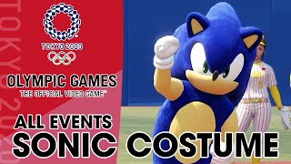 Olympic Games: Tokyo 2020 - The Official Video Game: All Events with the Sonic Costume #Sonic30th