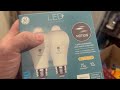 GE Lighting LED+ Motion Sensor LED Light Bulbs Review