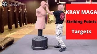 KRAV MAGA - Most effective striking points to end a fight