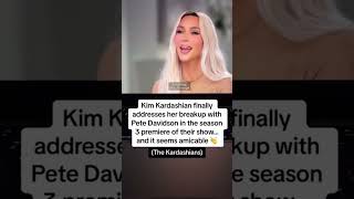 Kim Kardashian Speaks Out About Her Break-up With Pete Davidson! 😱
