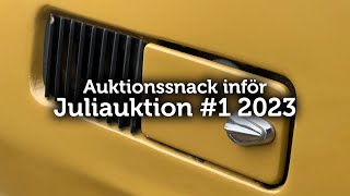 Auktionssnack inför Juliauktion 1 2023