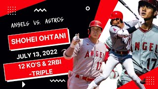 MLB | Shohei Ohtani's stellar performance against the Astros | Angels vs. Astros | #ohtani  #大谷翔平