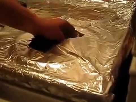 How to cover stove top with aluminium foil How to cover stove top with aluminium foil