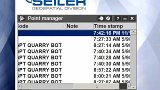 Trimble Access- General Survey- Point Manager- Column control video 1 of 3