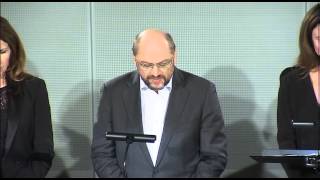 Martin Schulz reading Elie Wiesel's monologue, Speak Truth to Power