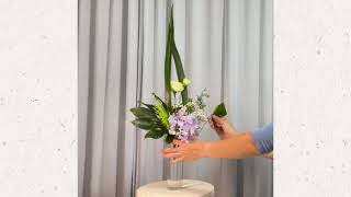 瓶插花vase flower arrangement ：繡球花 hydrangea | ikebana | цветок | cắm hoa ｜gubahan bunga