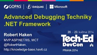 .NET Internals 3/3 - Advanced Debugging [Robert Haken, TechEd Praha 2014]