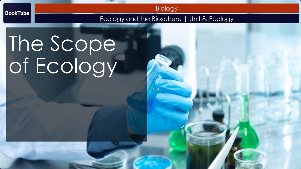 The Scope Of Ecology | Ecology And The Biosphere | Unit 8. Ecology ...