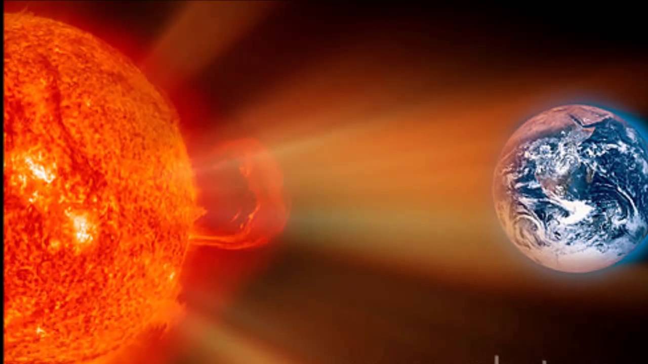 Big Solar Storm Hitting Earth - YouTube