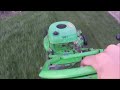 lawnboy 7073 stihl fse 60 u0026 bg55 in action