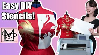 DIY How To Make Custom Stencils using the Brother ScanNCut