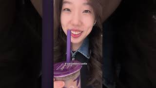 Honest review of Strawberry Coockie Luv from Chatime 🍓