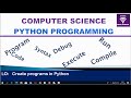 Python Programing Essentials 1: Computer Science