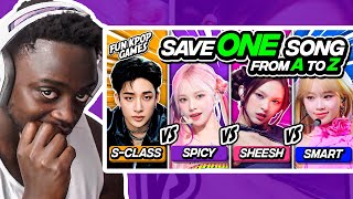 MUSALOVEL1FE Does ✨SAVE ONE DROP THREE: FROM A TO Z #1✨- FUN KPOP GAMES 2024