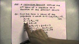 sequences, factorials, and summation notation: part one