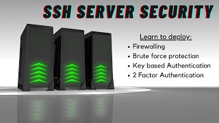 Securing SSH server - Protect SSH server using Two - Factor Authentication. #SSHsecurity #sshserver