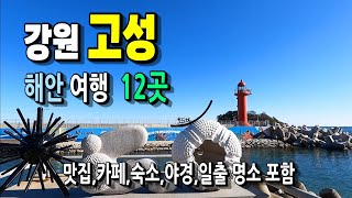 강원 고성ㅣ으르렁대는 파도 풍경을 즐기는  해안선 드라이브 명소 12곳 추천