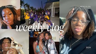 Weekly Vlog 11| Ques Founders Day+Probate Szn+Thanksgiving Maintenance