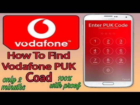How to Find Vodafone PUK code !!!! 100% With Proof !!! Only 2 Minutes !!! वोडाफोन का PUK कोड कैसे!!! How to Find Vodafone PUK code !!!! 100% With Proof !!! Only 2 Minutes !!! वोडाफोन का PUK कोड कैसे!!!