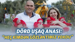 Dörd uşağa baxan həyatdolu ana: \