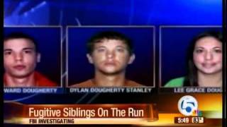 Police on the hunt for three siblings, on the run