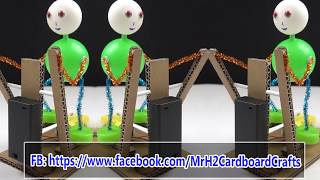 How to make Treadmill Toy Model Kits - School Project - Mr H2