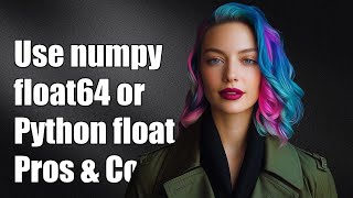 Should I Use numpy.float64 or Python float with numpy.array? Pros and Cons