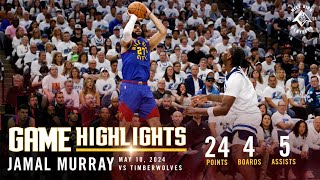 Jamal Murray Full Game Three Highlights vs. Timberwolves 🎥